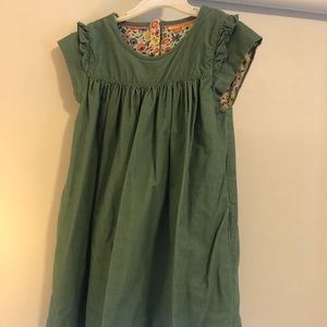 Mini Boden Green Dress size 4-5